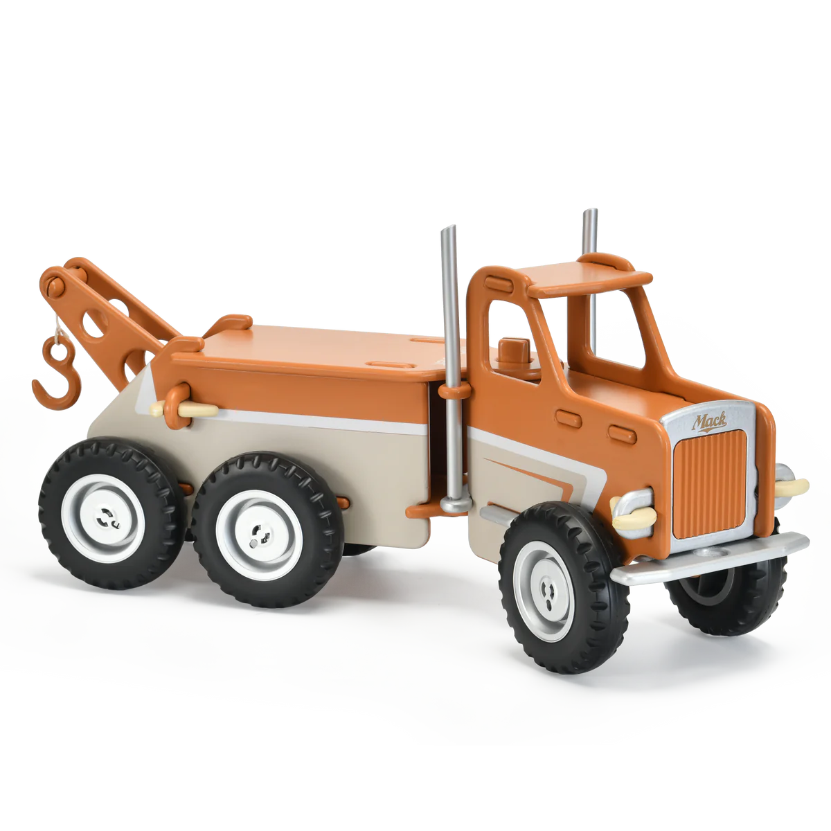 Mack truck brown