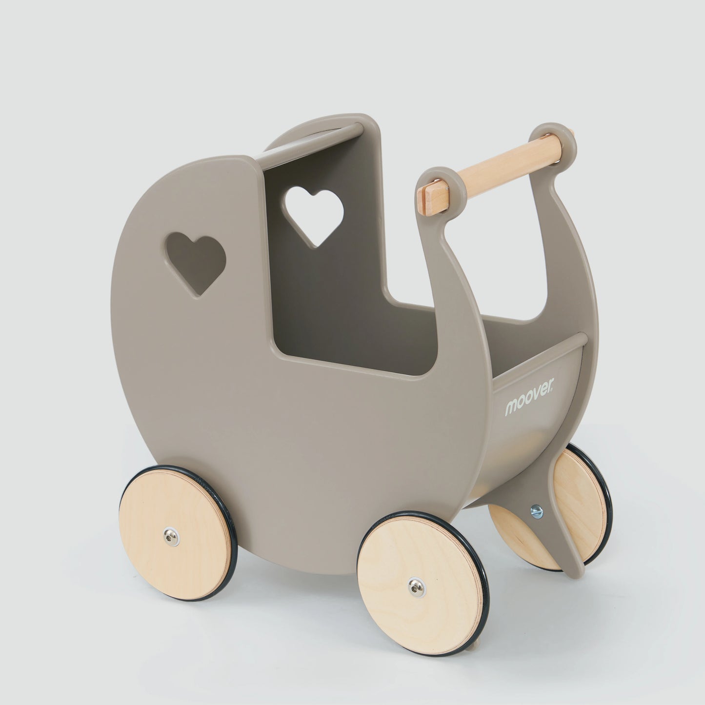 Luxury doll stroller brown