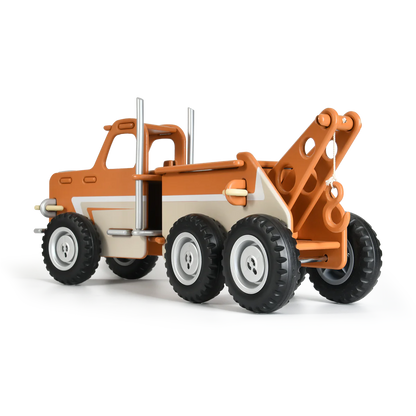 Mack truck brown